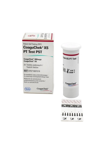 Paski Coaguchek XS PT Test...