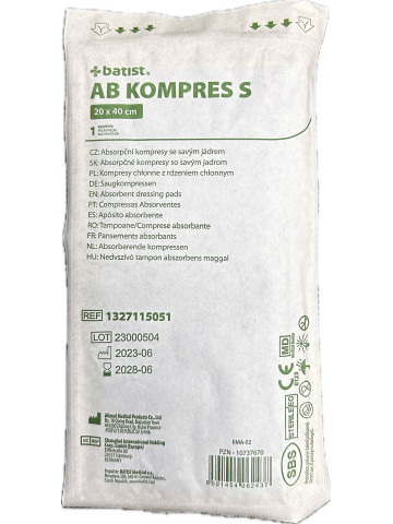 AB KOMPRES wysokochłonny,...