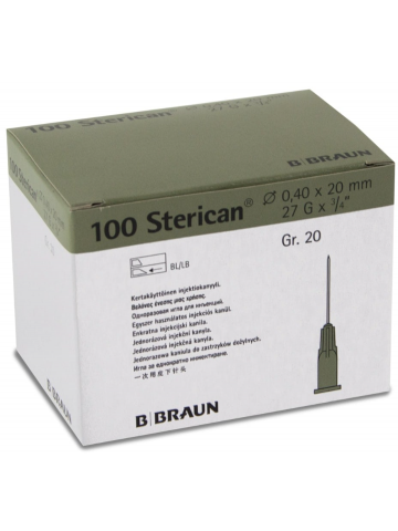 Sterican, Jednorazowa igła...