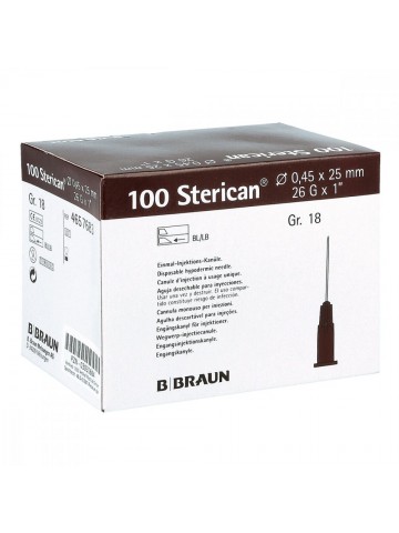 Sterican, Jednorazowa igła...