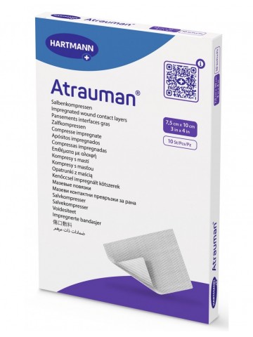 Opatrunek Atrauman z maścią...