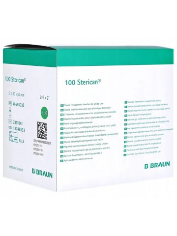 Sterican, Jednorazowa igła...