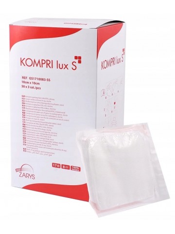 Kompresy gazowe, jałowe...