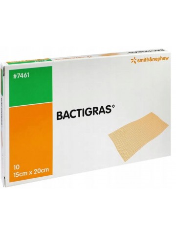 Opatrunek Bactigras 15x20...