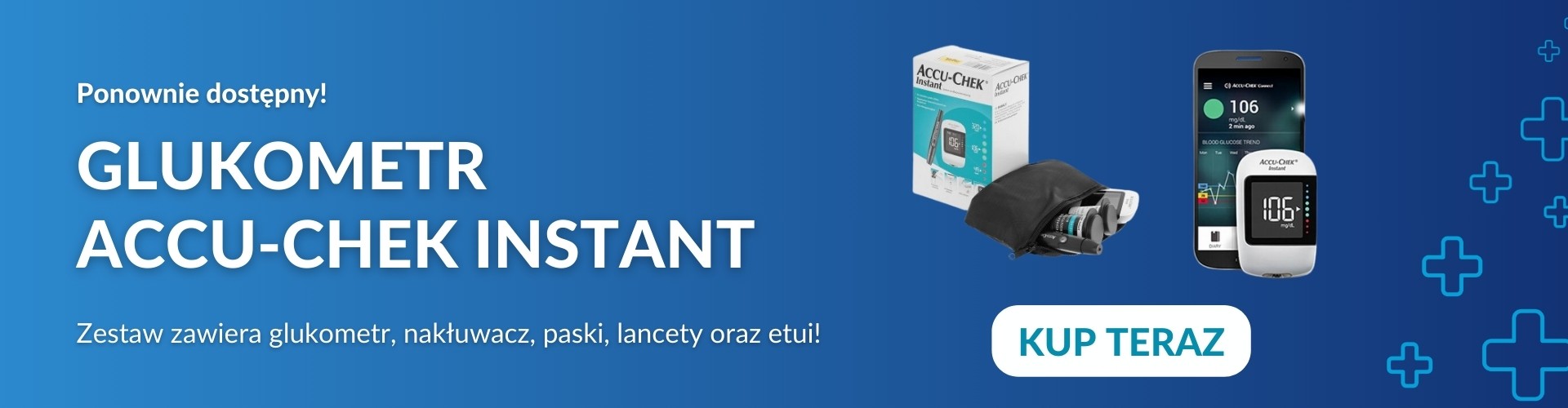 Glukometr Accu-Chek Instant ponownie dostępny