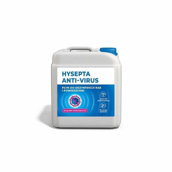 Płyn do dezynfekcji rąk i powierzchni HYSEPTA Anti-Virus 5l